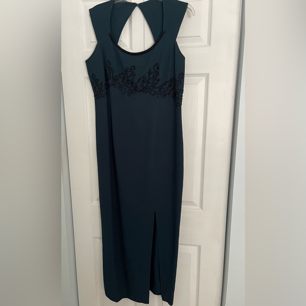 Formal dress beautiful color with detailed front